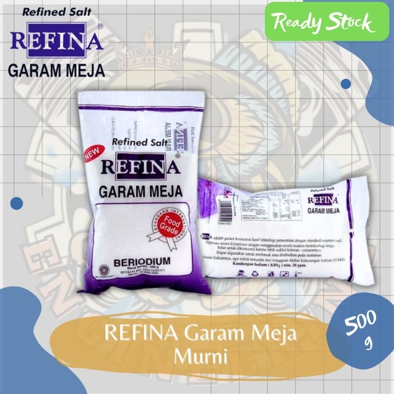 

REFINA Garam Meja Murni Pck 500g