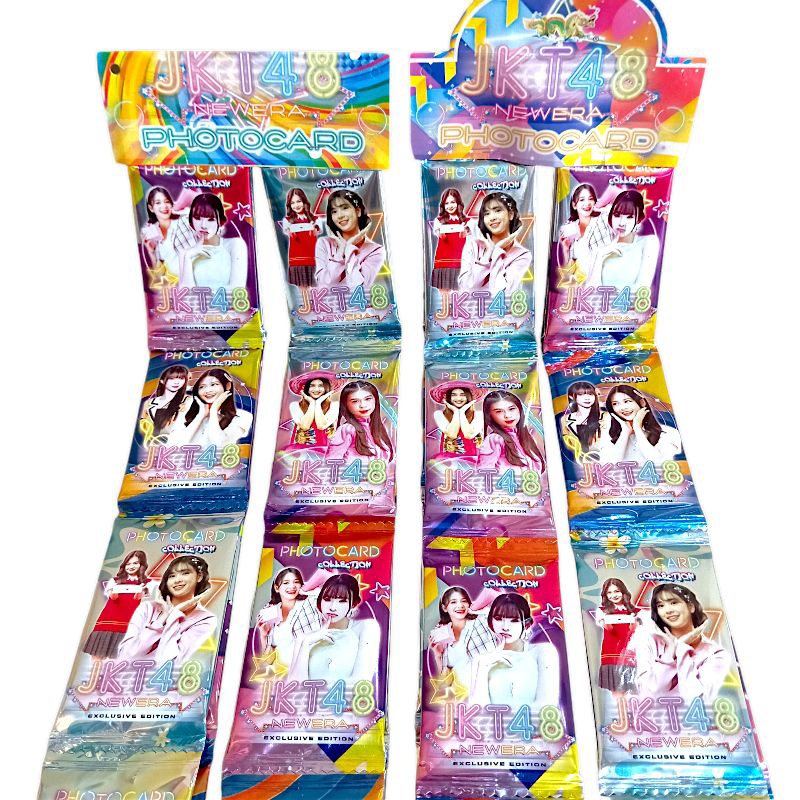 Kartu JKT 48 Trading Card JKT 48 New Era Photo Card 12 Sachet
