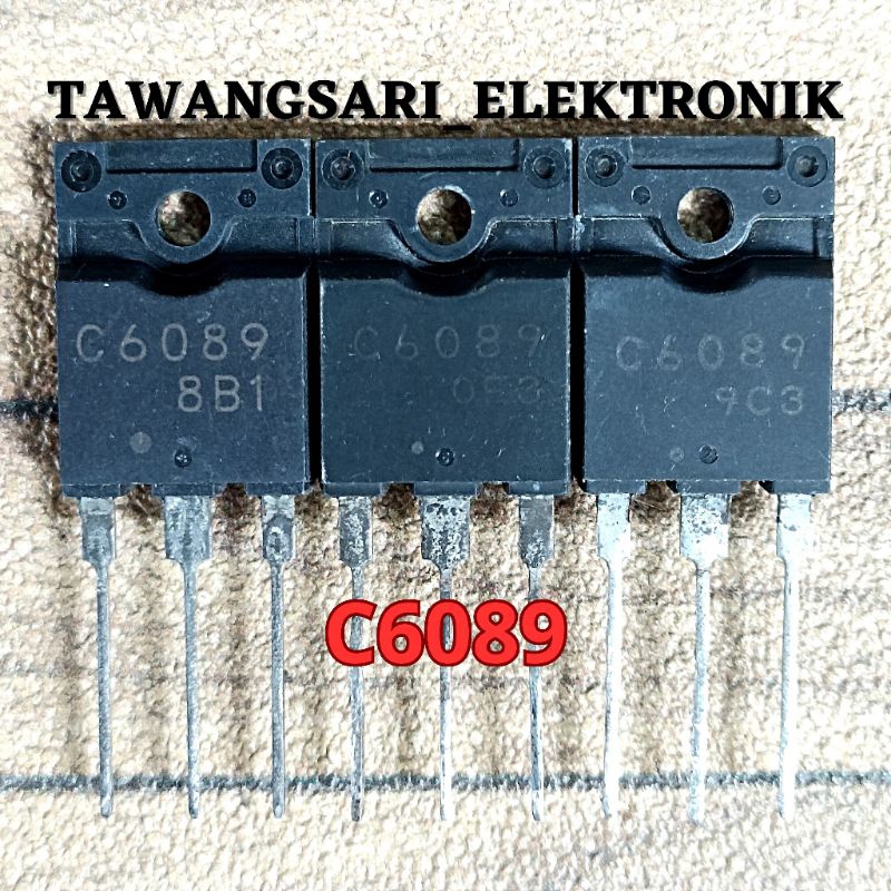 TRANSISTOR C6089 ORIGINAL CABUTAN TR C 6089 NON DUMPER