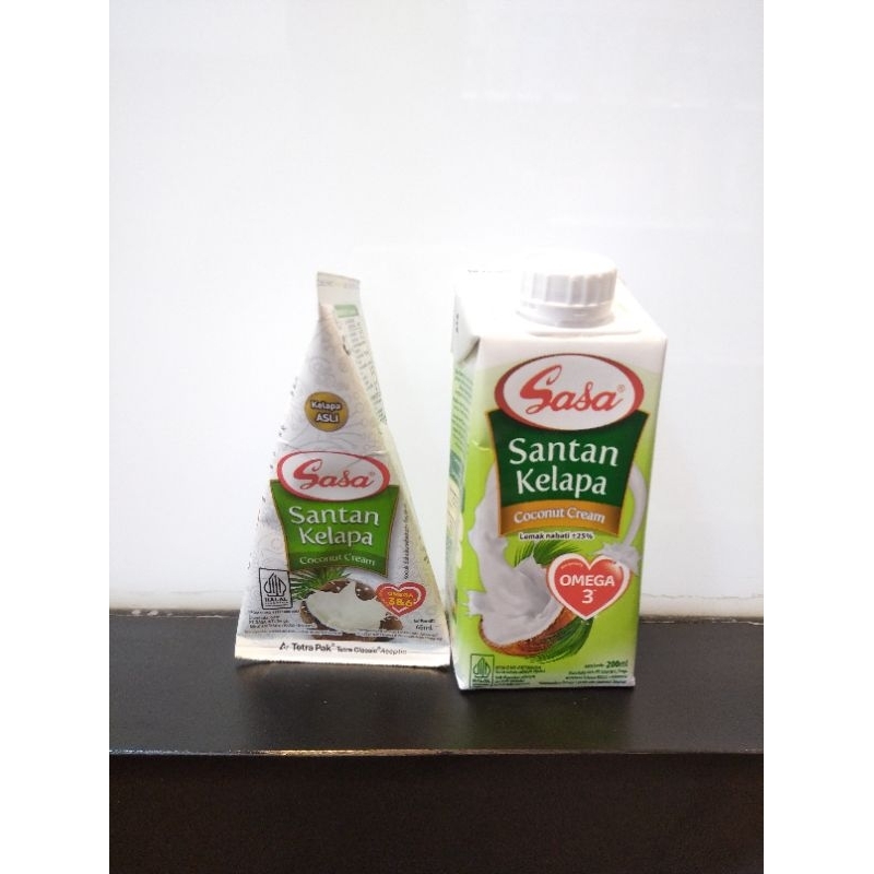 

SASA SANTAN KELAPA (coconut cream)