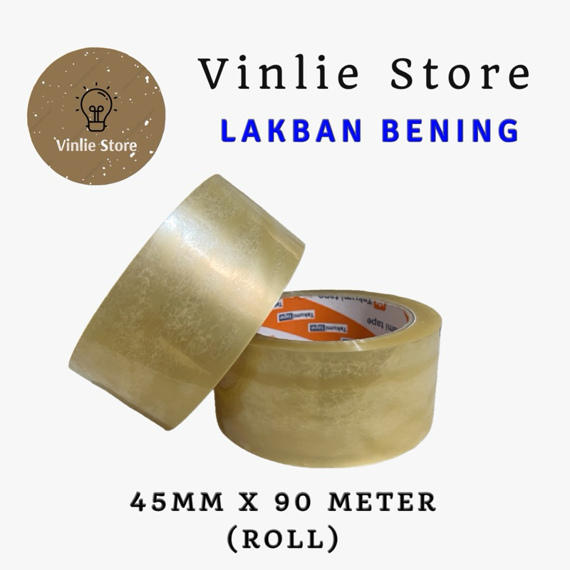 

LAKBAN BENING / SLASIBAN PACKING 45MM 90METER TAKUMI tape