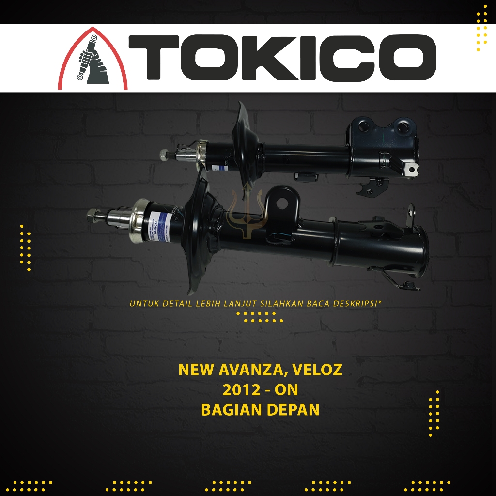 Shock Breaker Shock Absorber TOKICO AVANZA VELOZ DEPAN