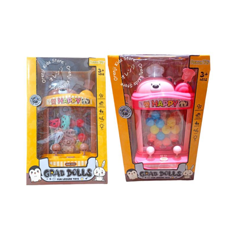 CLAW MACHINE mesin tarik gacha gachapoon boneka. Mesin capit boneka