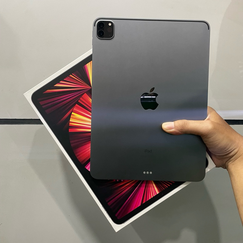 ipad pro m1 128gb 11inch gen 3 ibox second bekas mulus fullset original resmi