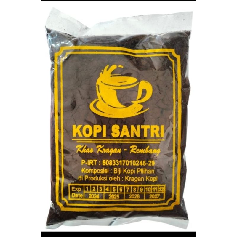 

Kopi Hitam Lelet khas Kragan Santri