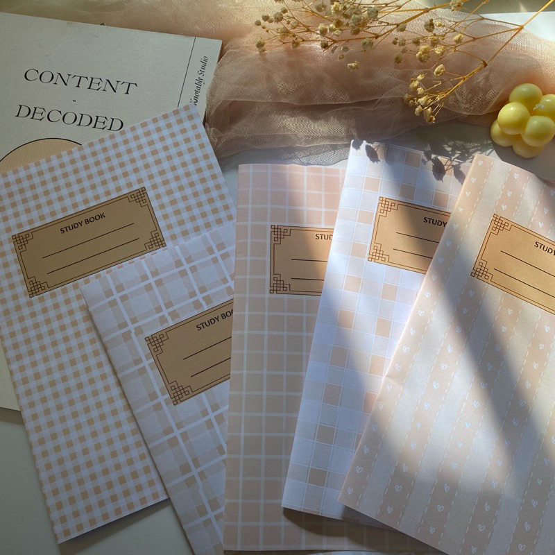 

[aisyjournal] Sampul Buku Sekolah Aesthetic Pastel Style Korean Murah