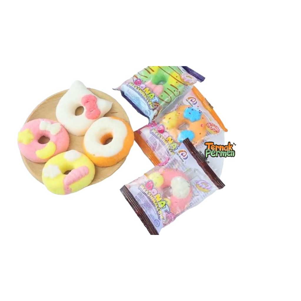 

TIGA DOMBA MARSHMALLOW DONAT ISI 30 PCS