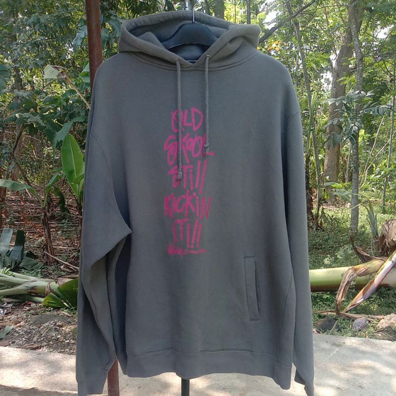 HOODIE VINTAGE STUSSY THN 2000 ORIGINAL 100% LEGIT LIKE NEW