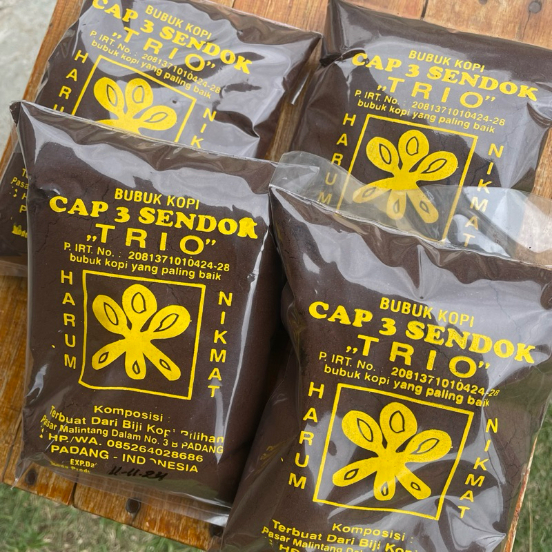

Kopi Original Legend Padang Kopi Cap 3 (Tiga) Sendok