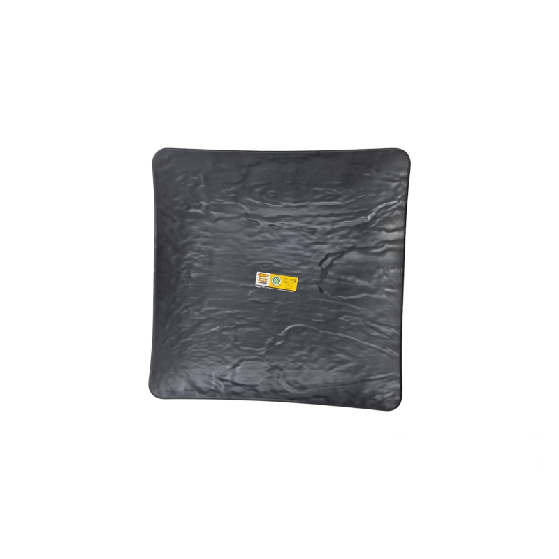 PIRING KOTAK MODEL BATU 9 INCH HITAM P6909A GD 059118