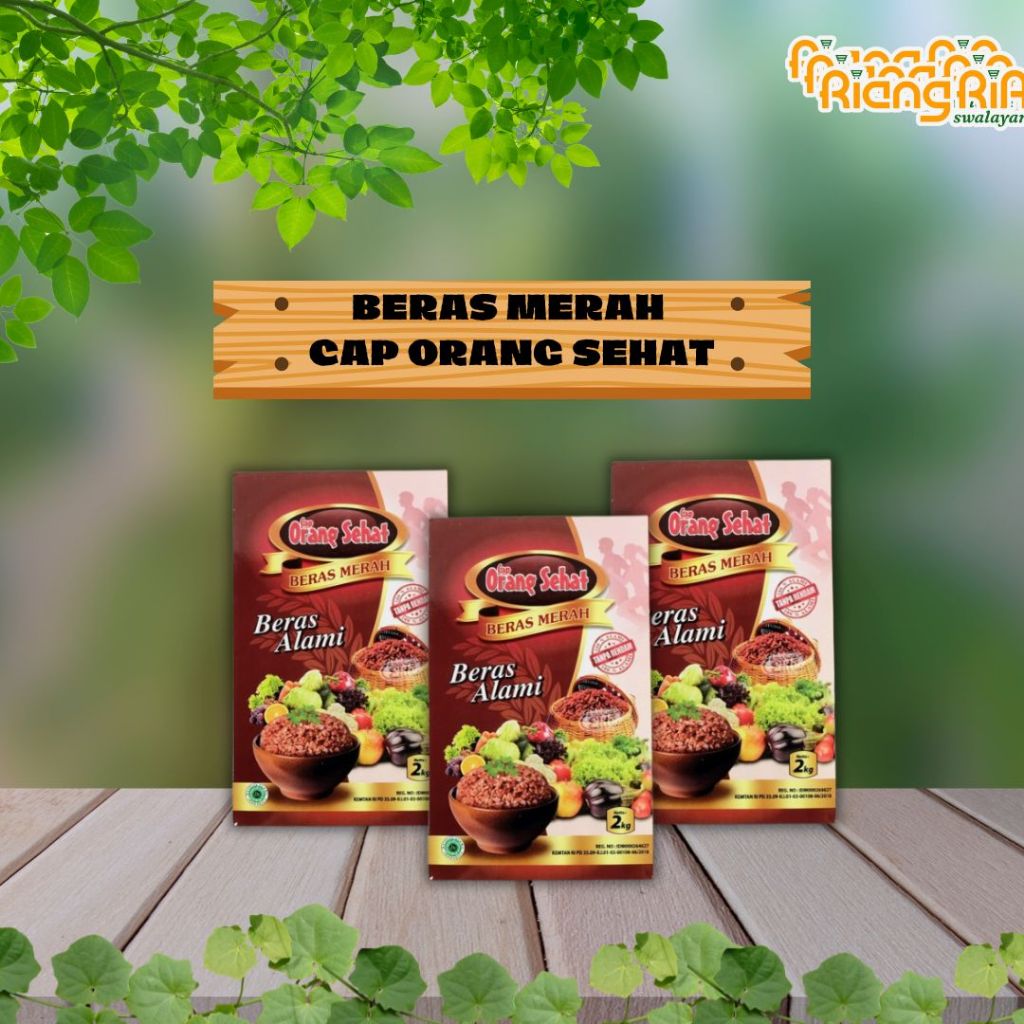 

Beras Merah Cap Orang Sehat