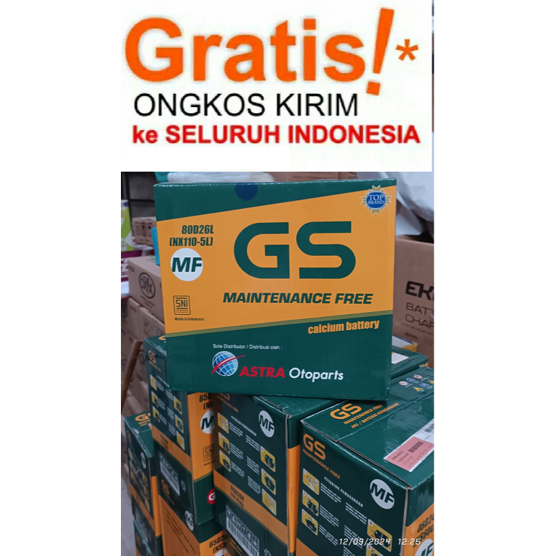 aki gs mf 80d26l original