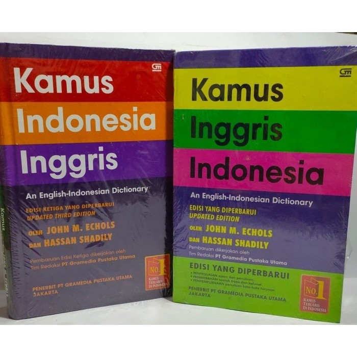 Kamus Bahasa Inggris Jhon M. Echols Hassan Shadily
