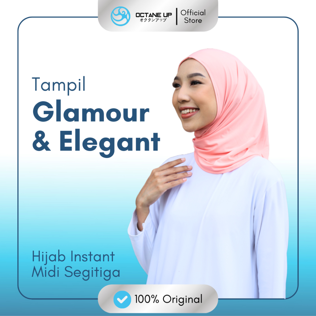 Hijab Instan Segitiga Premium Octane Up