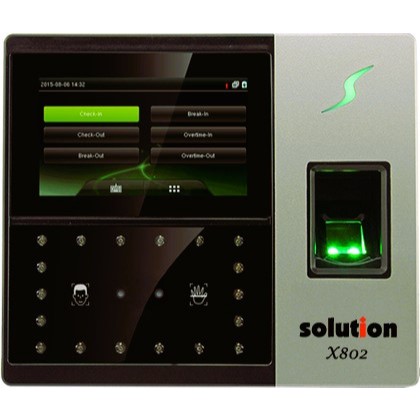 SOLUTION X802 MESIN ABSENSI