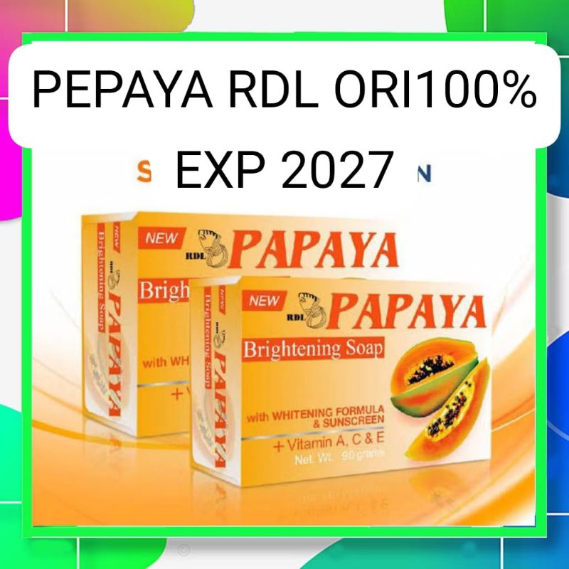 Sabun Pepaya Original Philippines RDL ORI 135g