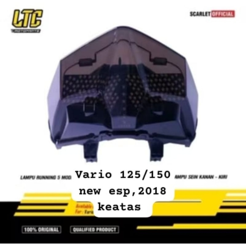 STOPLAMP HEADLAMP DPN STOP LAMP BLKG PLUS SEN 1SET VARIO 125/150 NEW ESP,2018 KEATAS,AEROX OLD,N MAX