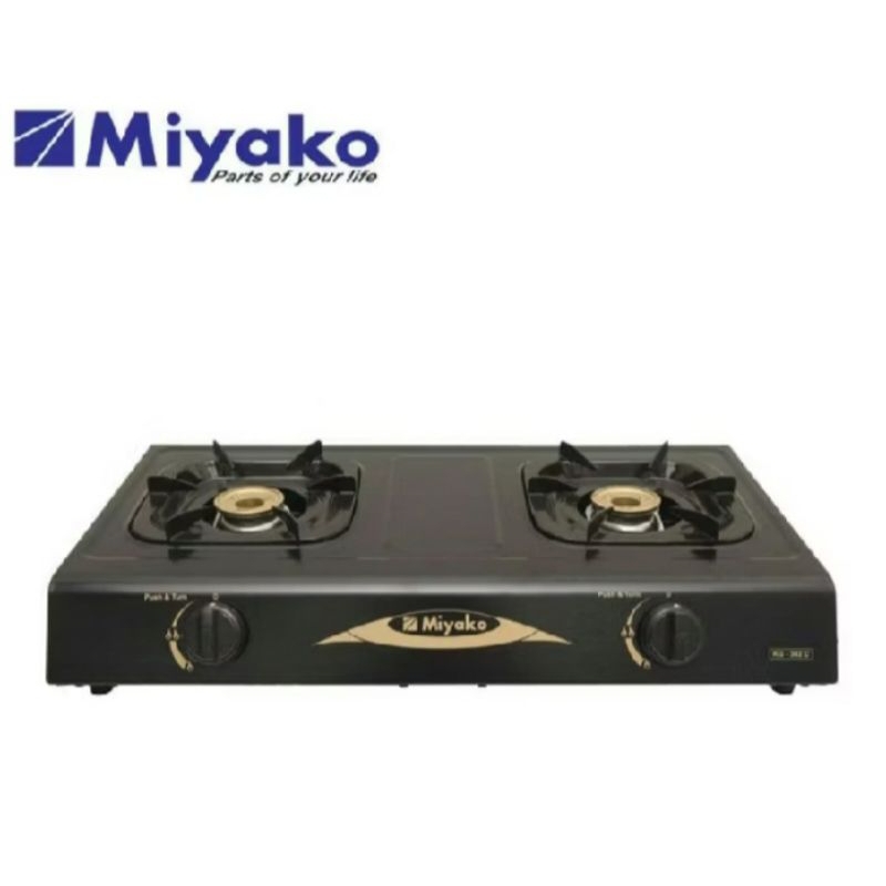 Kompor Gas MIYAKO 2Tungku KG 302C/MIYAKO KG 302C kompor Gas 2 Tungku