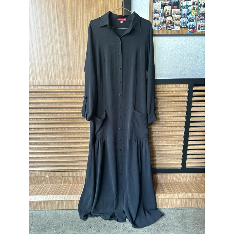 Preloved Zerina Banu Dress Hitam