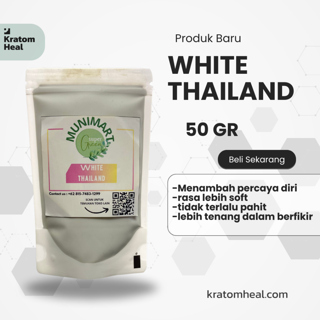 

Neww HErbal Organic WHite Thaillaand 50gr-500gram sudah BPOM