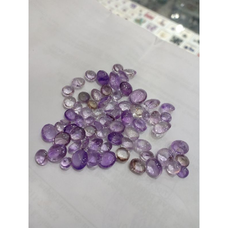 Natural kecubung ungu kalimantan