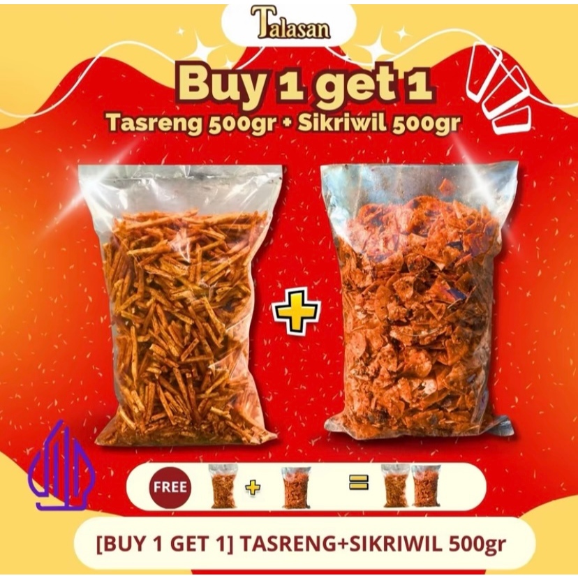 

BUY 1 GET 1 TASRENG 500 GRAM + SIKRIWIL 500 GRAM