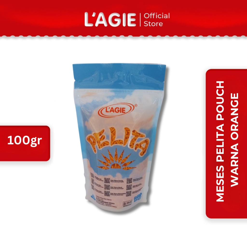 

Lagie Meses Butir Pelita Pouch Warna Orange 100gr