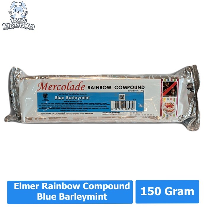 

Mercolade Coklat Batang Rainbow Compound Blue Barleymint 150 Gram