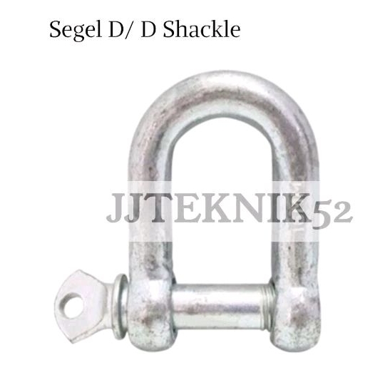 SEGEL D GALVANIS 12 MM 12MM / SHACKLE D GALVANIS 12MM 12 MM
