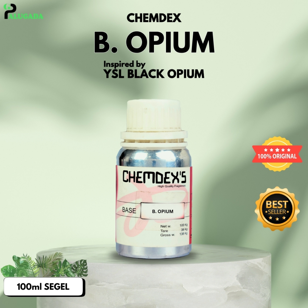 Bibit Parfum Murni B. OPIUM / BLACK OPIUM | CHEMDEX'S 100ml SEGEL