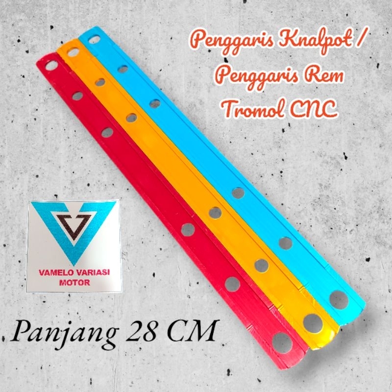PENGGARIS KNALPOT CNC PENGGARIS REM TROMOL BELAKANG BRACKET PANGKOK KNALPOT / TIANG REM TROMOL CNC