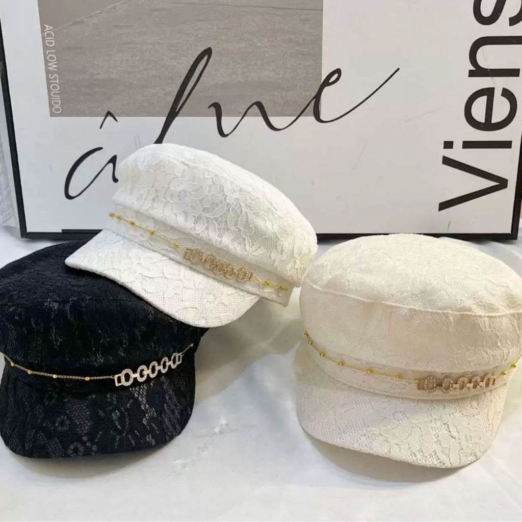 DAFASHION 1009 / Topi / Topi Import / Topi Wanita Kekinian Style / Topi Korean Style / Topi Wanita