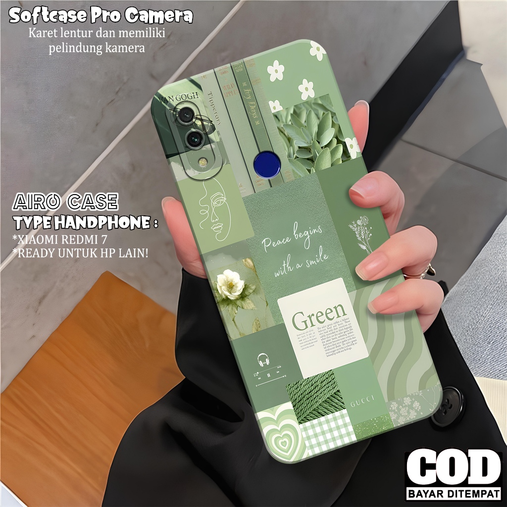 Case XIAOMI REDMI 7 - Softcase XIAOMI REDMI 7 - Fashion Case AESTHETIC - Casing XIAOMI REDMI 7 - Sof