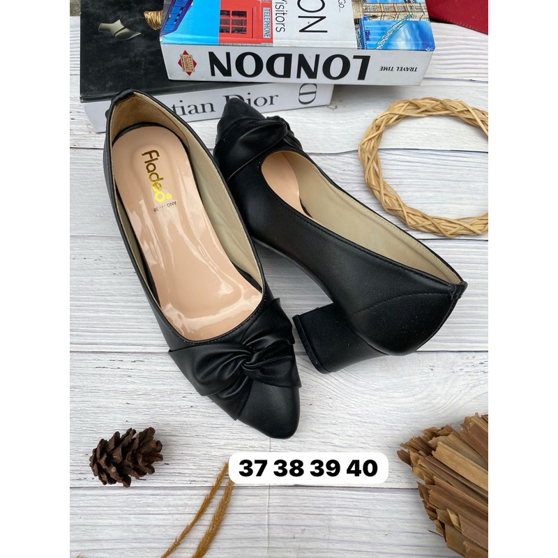 sepatu kerja hak 5cm Fld ubet