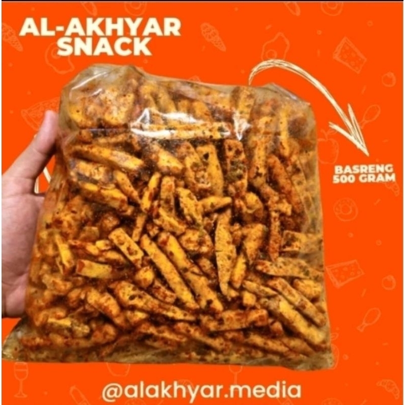 

Basreng Pedas Daun Jeruk Viral 500gram Bumbu Melimpah Extra Promo Murah Snack Makanan Ringan Krispi Kriuk Cemilan Anak Dewasa koin