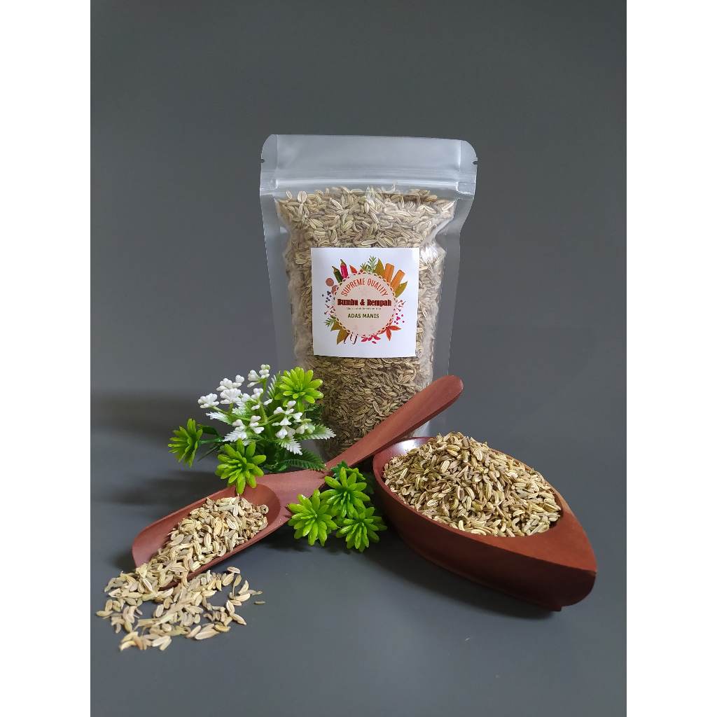 

Adas Manis Anis Fennel Seed Atsiri 100 gram