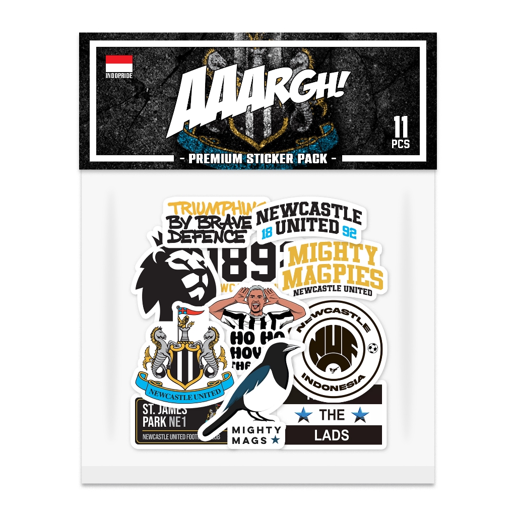 

Stiker NEWCASTLE UNITED Sticker Pack vol. 1 (Mighty Magpies)