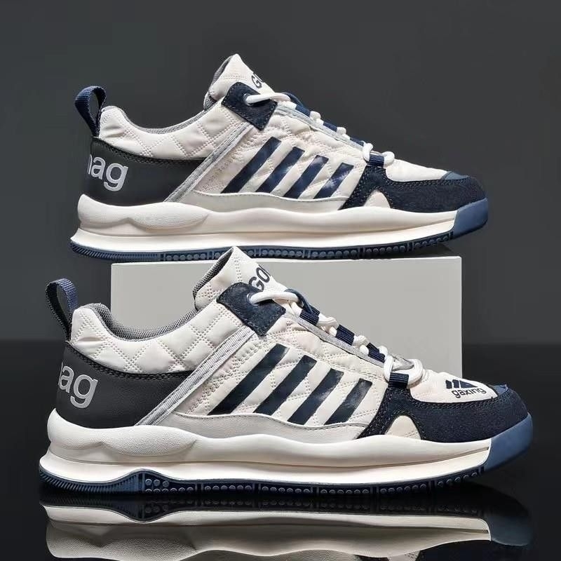 Gaxing Sepatu Sneakers Sport Model Strip K38