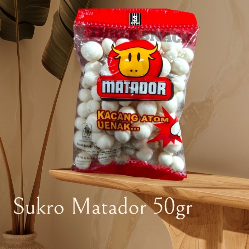 

Paket 8 Pcs Kacang Atom Matador 50 gram