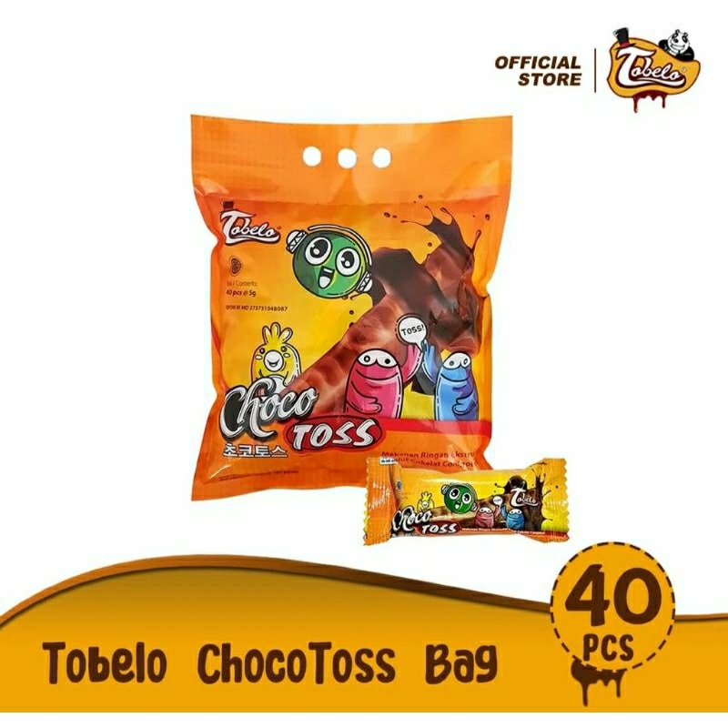 

TERMURAH TOBELO CHOCO TOSS BAG 40s