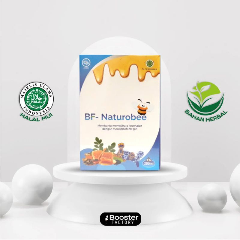 

BF Naturobee Booster Factory by Ummu Balqis Kitchen Madu Herbal Premium mengoptimalkan tumbuh kembang anak