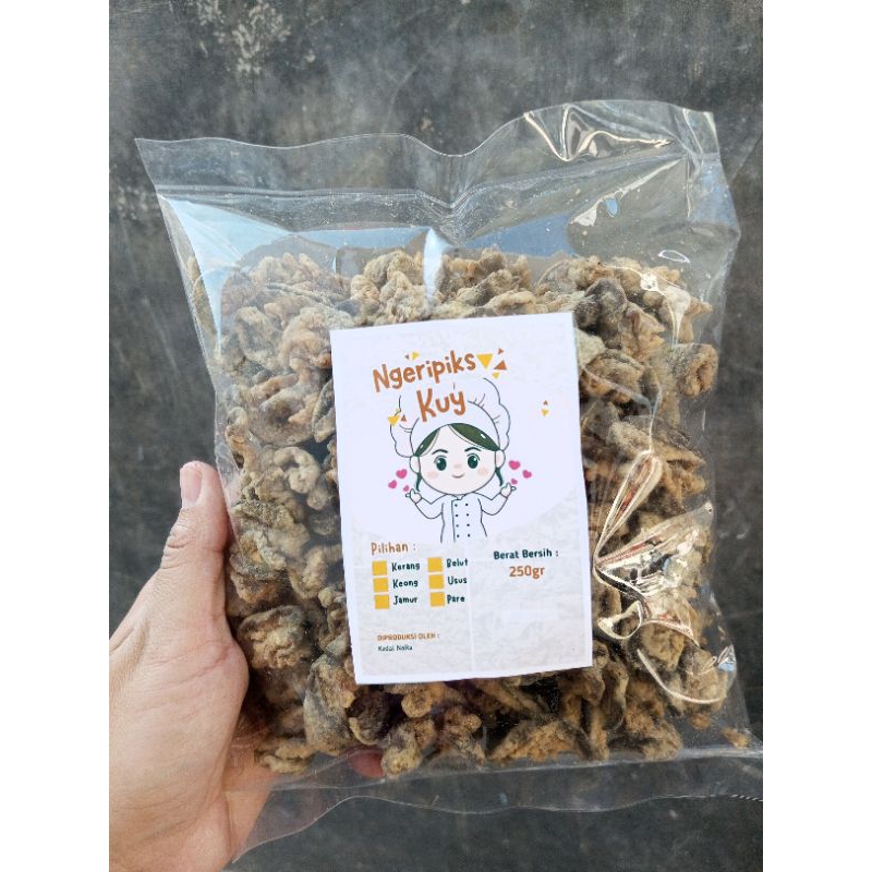 

Keripik Keong/Bekicot 250gr