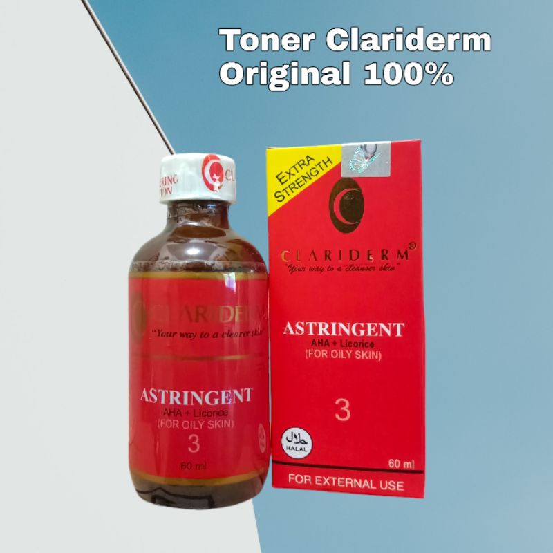 Toner Clariderm Original 100%