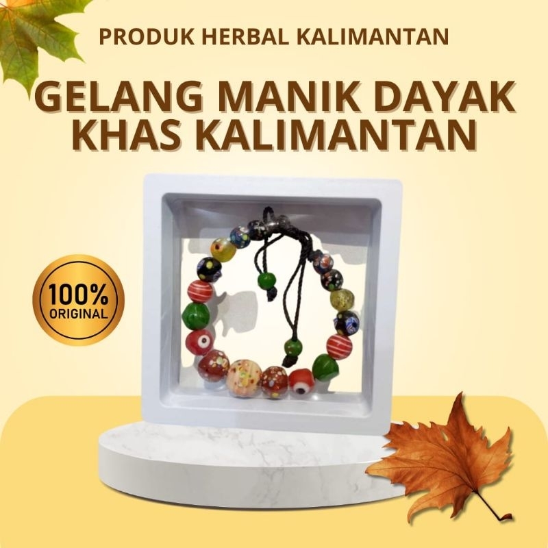 Gelang Manik Dayak Asli Kalimantan