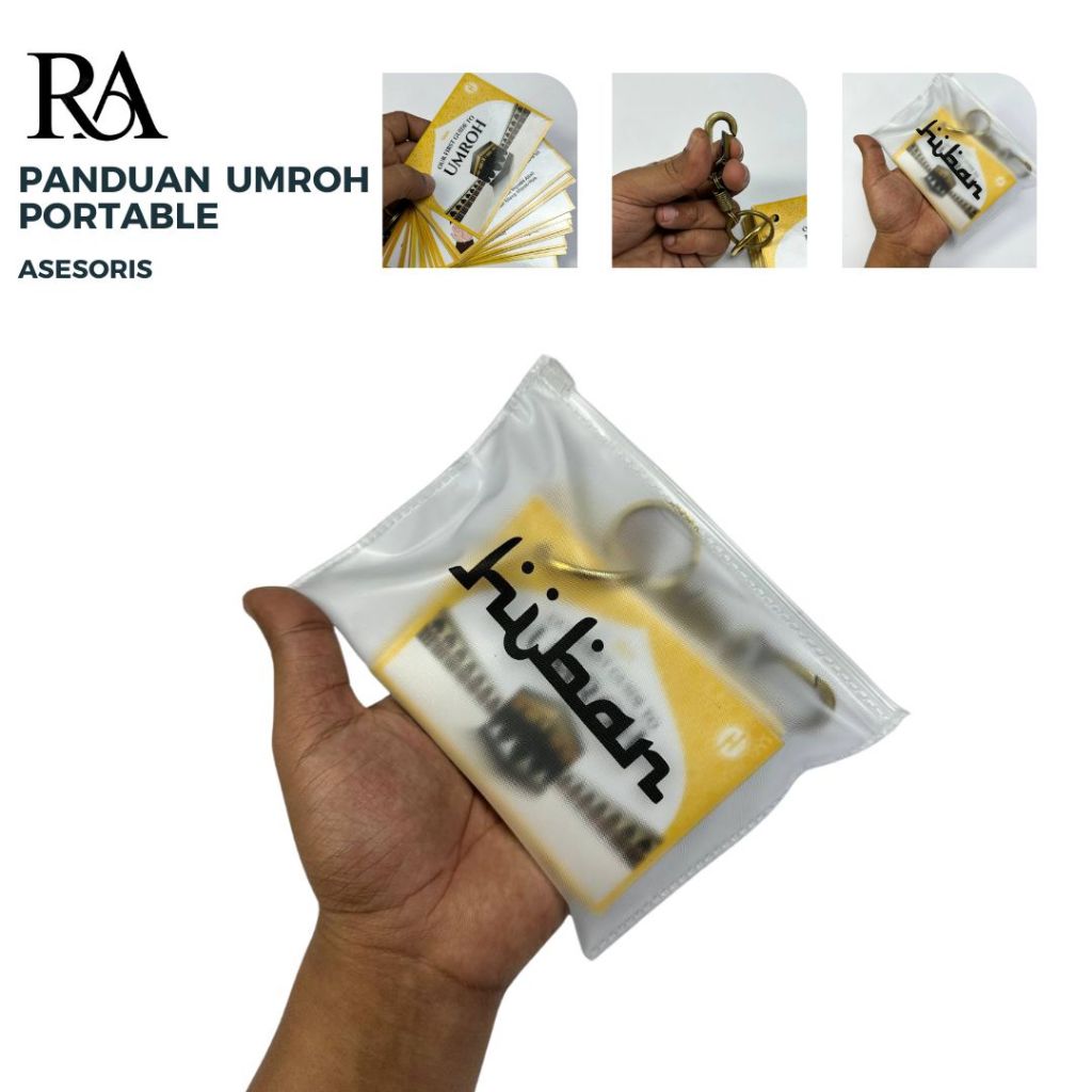 

Royal Abiya Buku Catatan Doa Mini Perlengkapan Umroh Wanita dan Pria