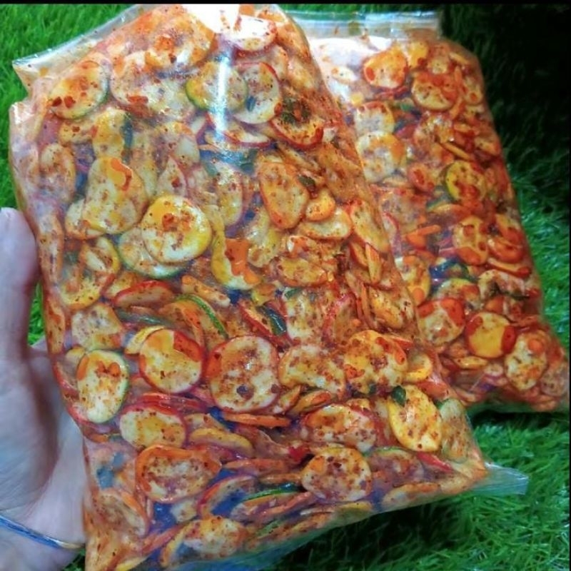 

KERUPUK SEBLAK KERING PEDAS DAUN JERUK 1 KG