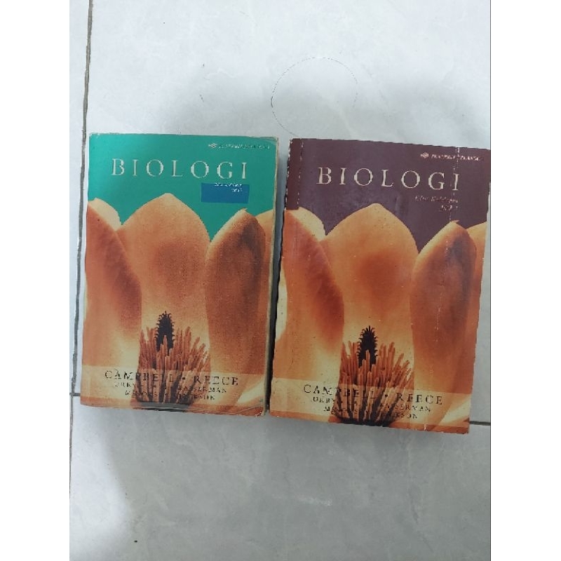 buku CAMPBELL Biologi Jilid 2 Jilid 3 Preloved