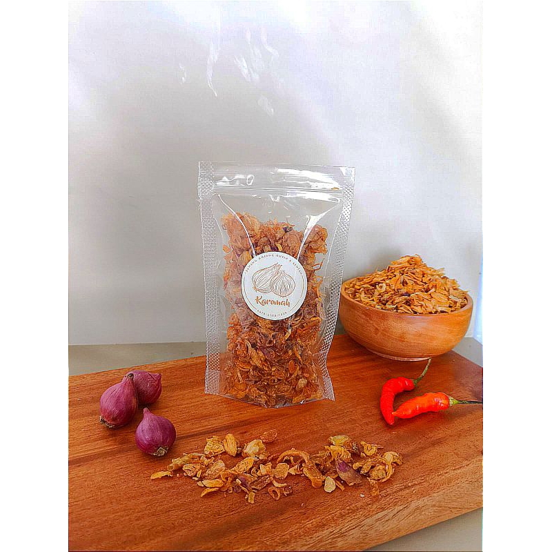 

Bawang Goreng kemasan 30 gram // Bawang Goreng Original Tanpa Tepung// Bawang Merah Goreng Premium