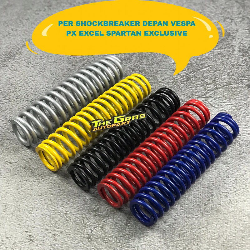 Per Shock Shockbreaker Depan Vespa Px Excel Exclusive Spartan