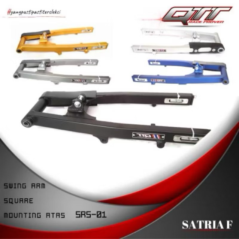 Swing arm arem QTT satria fu150 square mounting atas SRS-01
